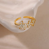 Luxury Starfish Summer Ring