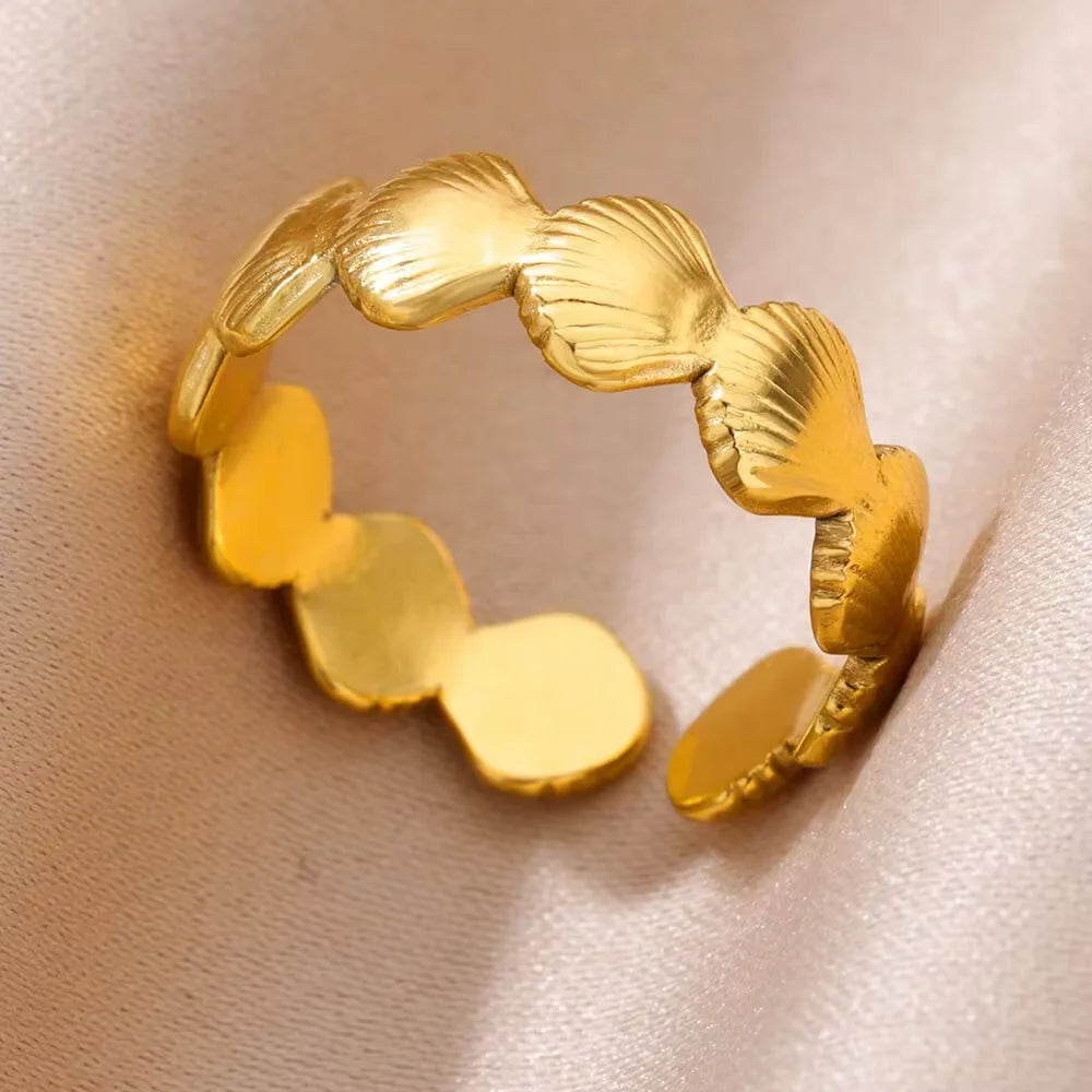 Luxury Starfish Summer Ring