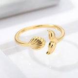 Luxury Starfish Summer Ring