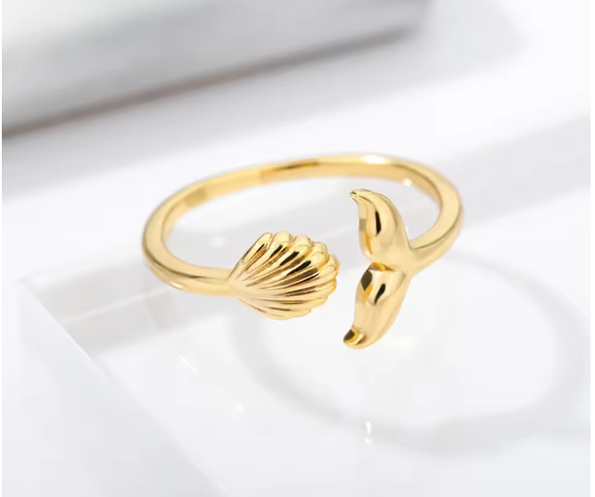 Luxury Starfish Summer Ring