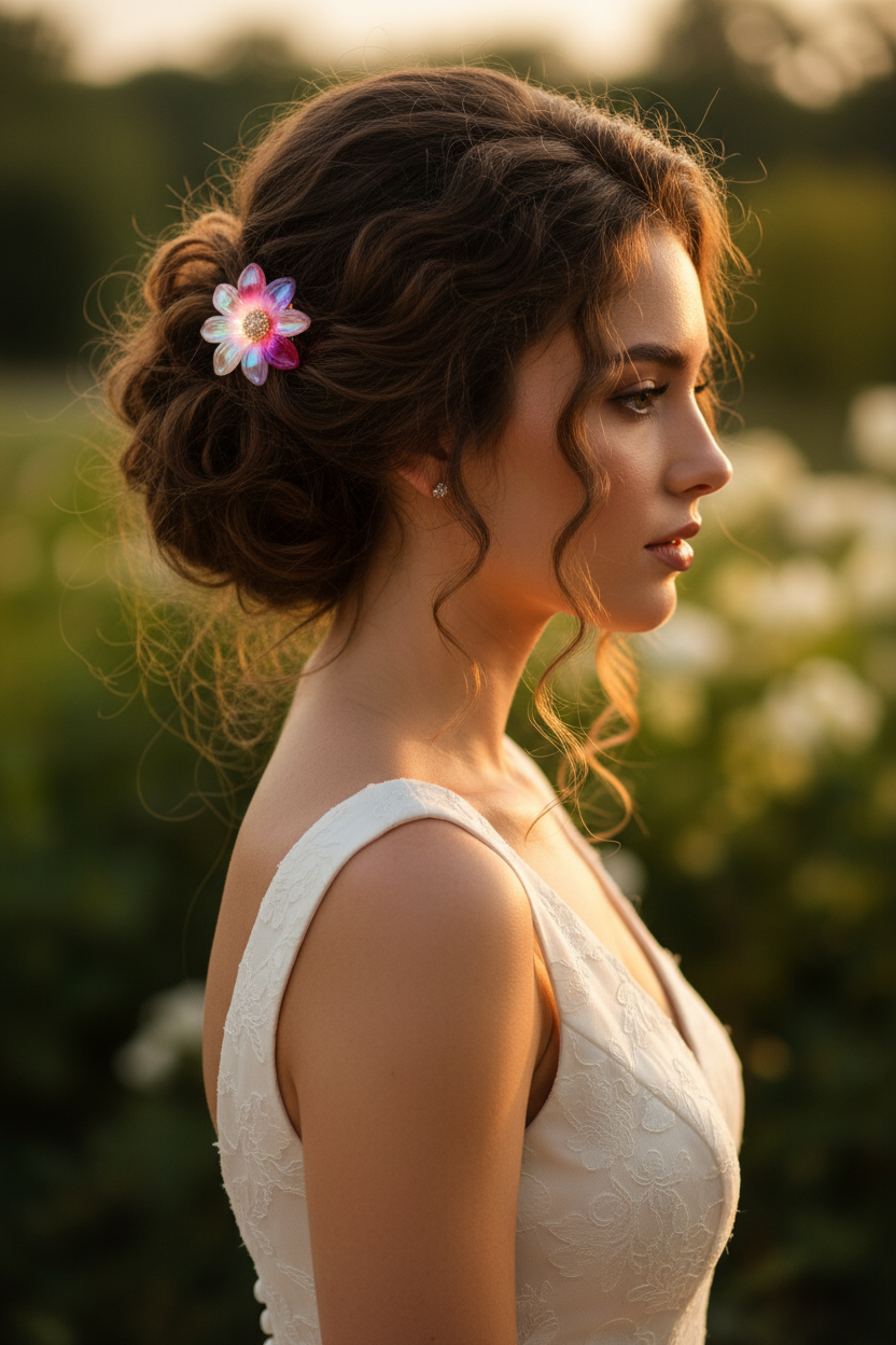 Female Model - Golden Hour Curly