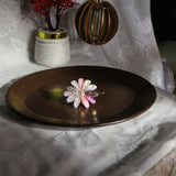 Luminous Floral Hair Claw Clip – Iridescent Petal Design