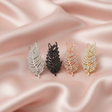 Leaf Hair Pins - Blush Pink
