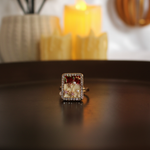 Red Enamel Ring